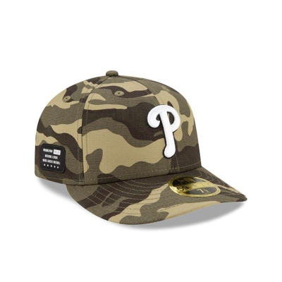 Sapca New Era Philadelphia Phillies MLB Armed Forces Weekend Low Profile 59FIFTY Fitted - Verzi